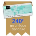 240€ en chèque